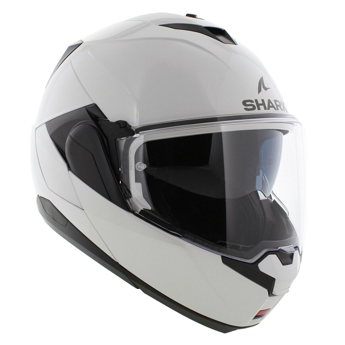Shark Oxo Modular Helmet Blank - Gloss White - WHU