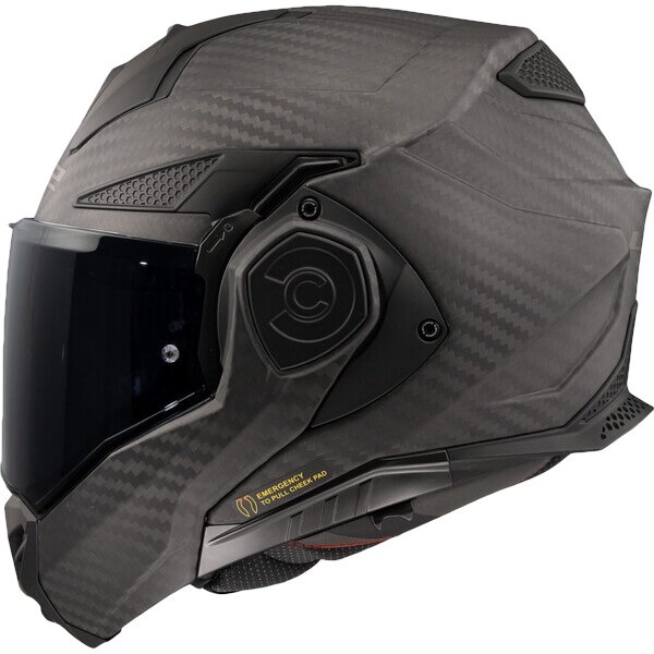LS2 FF901 Advant X helmet solid matt carbon black
