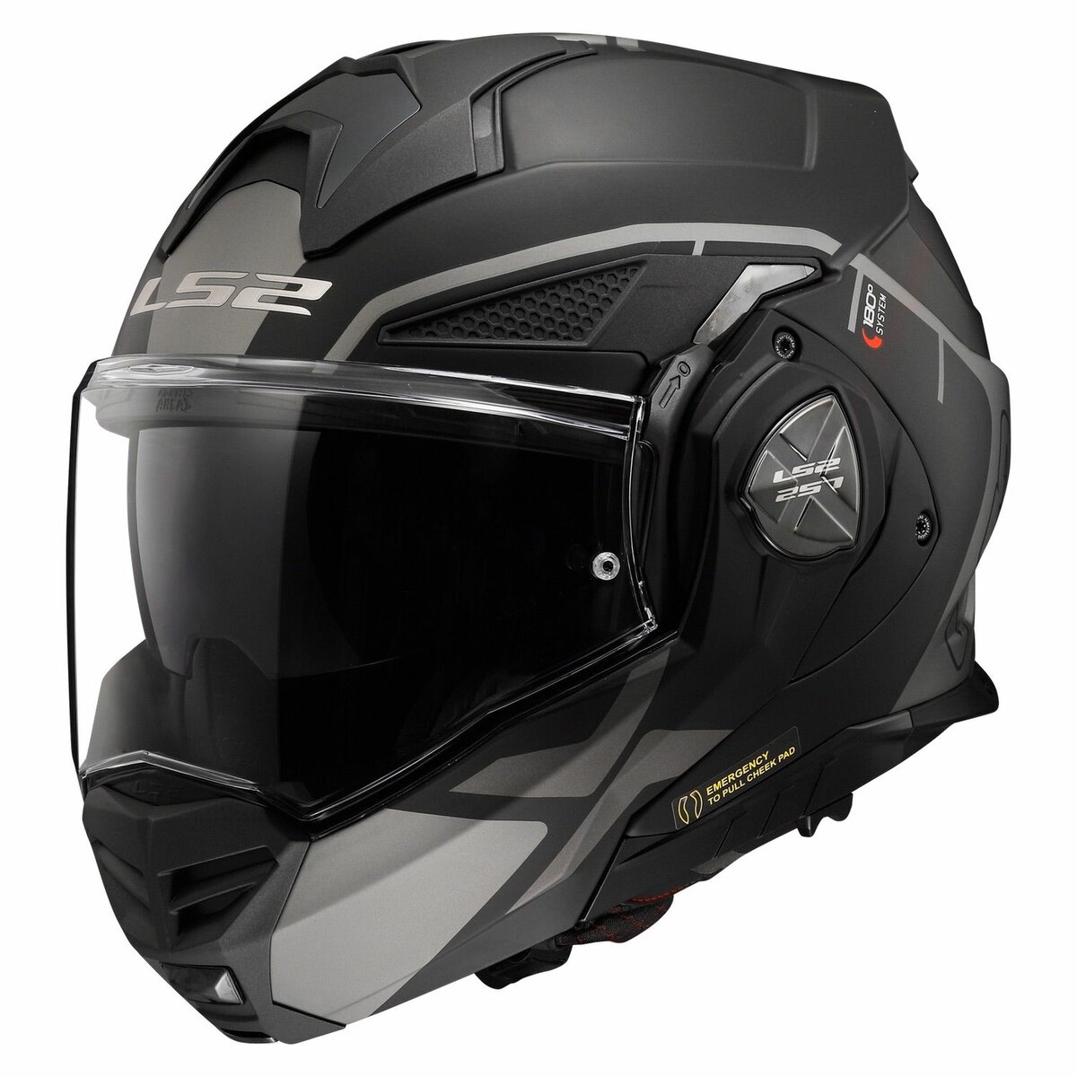 LS2 FF901 Advant X helmet Metryk matt titanium