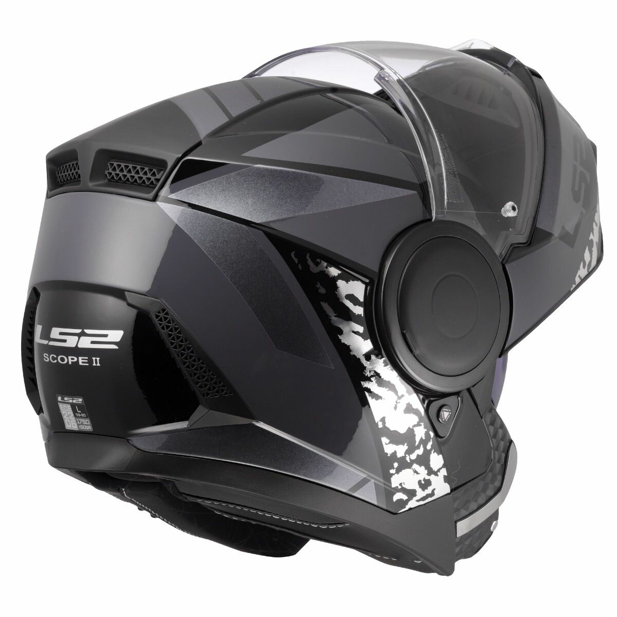 LS2 FF902 Scope II helmet Oxyd black titanium