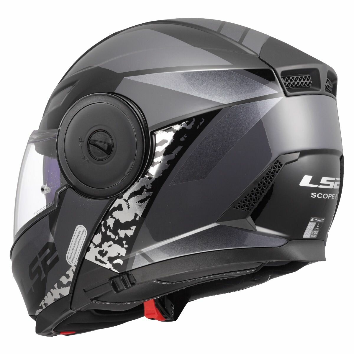 LS2 FF902 Scope II helmet Oxyd black titanium