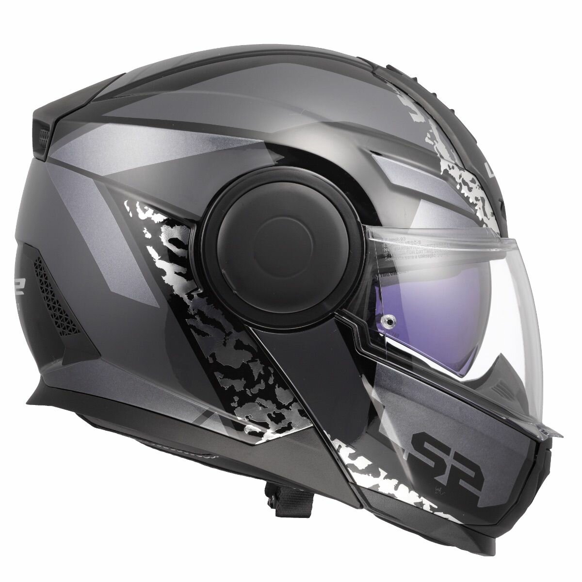LS2 FF902 Scope II helmet Oxyd black titanium