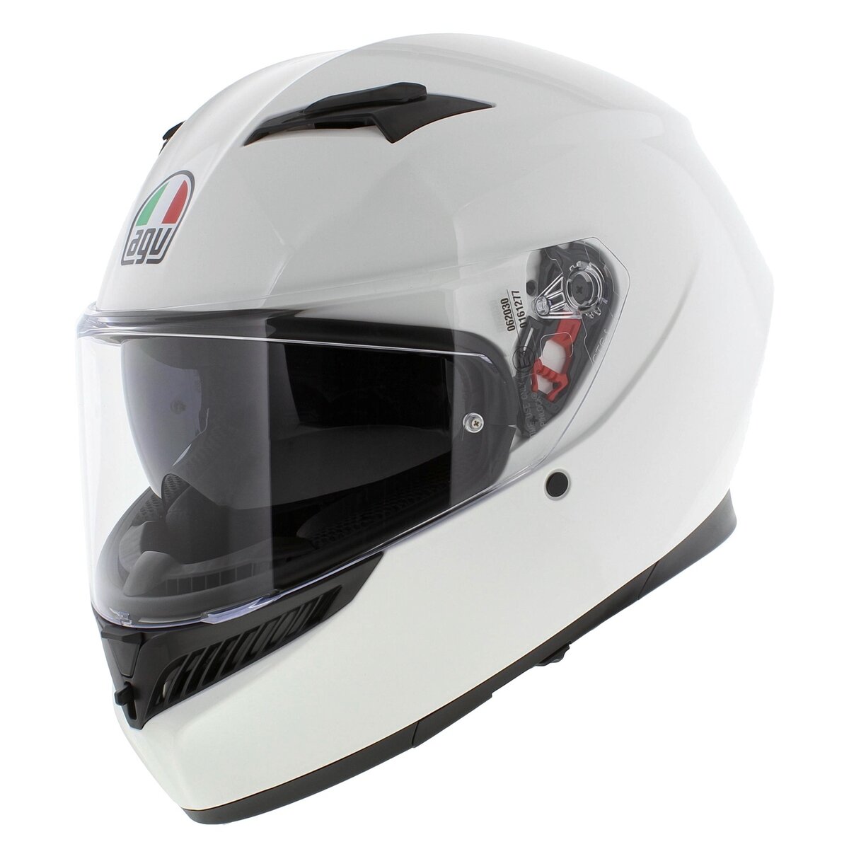 AGV K3 Mono solid gloss white