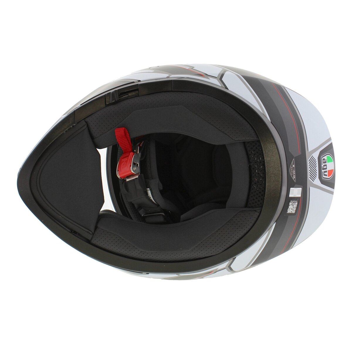 AGV K3 fullface motorcycle helmet Rivia matt black white