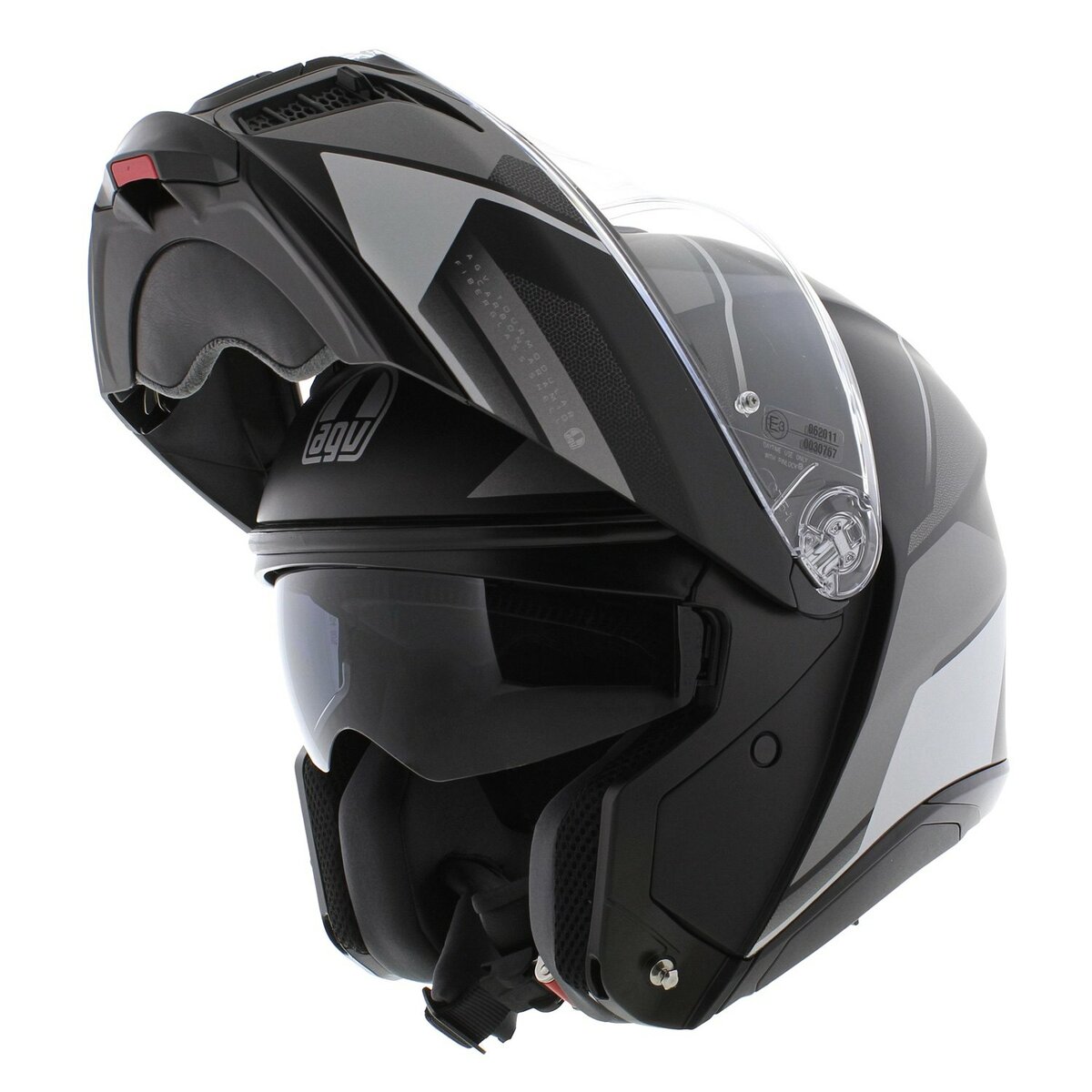 AGV Tourmodular Perception modular helmet matt black silver grey