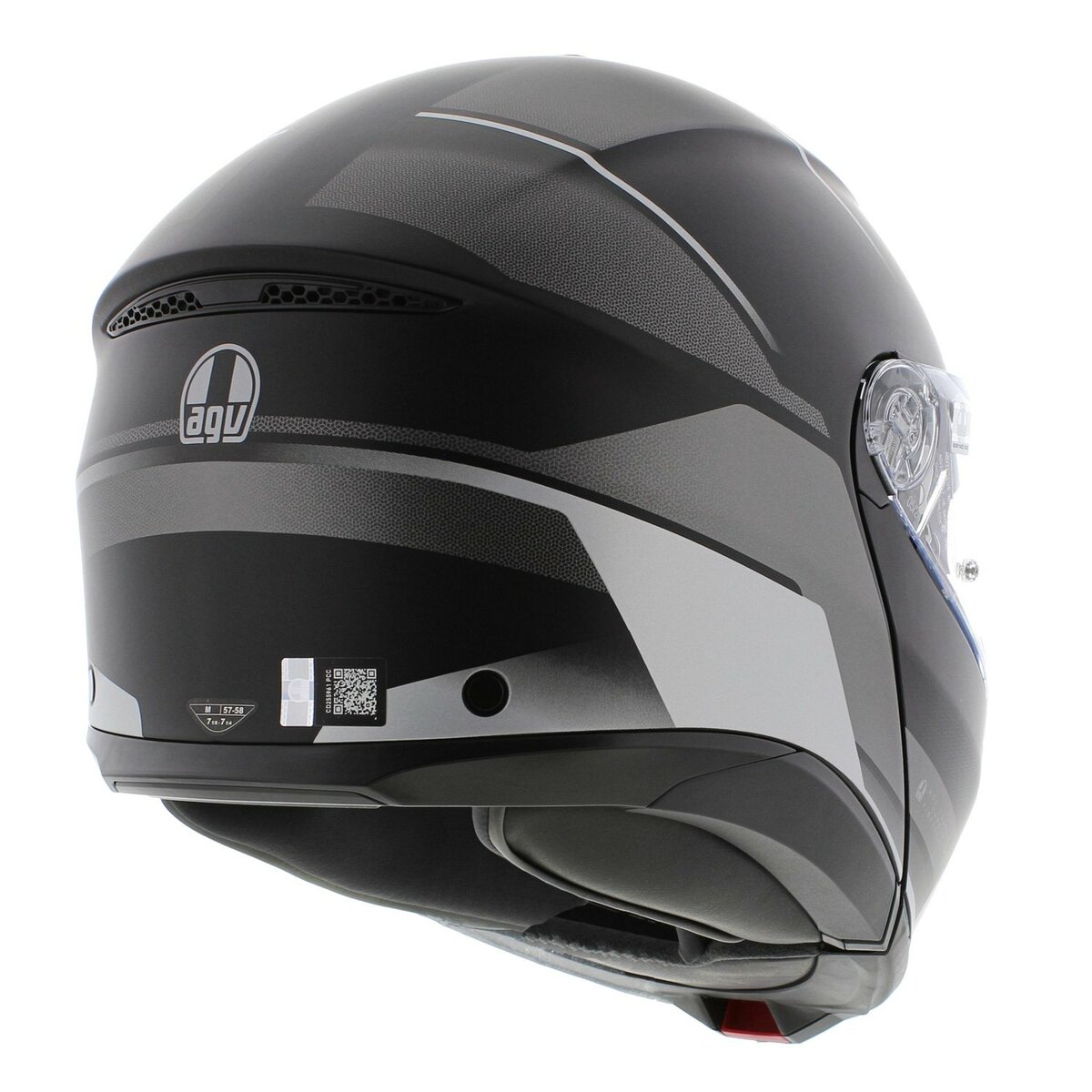 AGV Tourmodular Perception modular helmet matt black silver grey