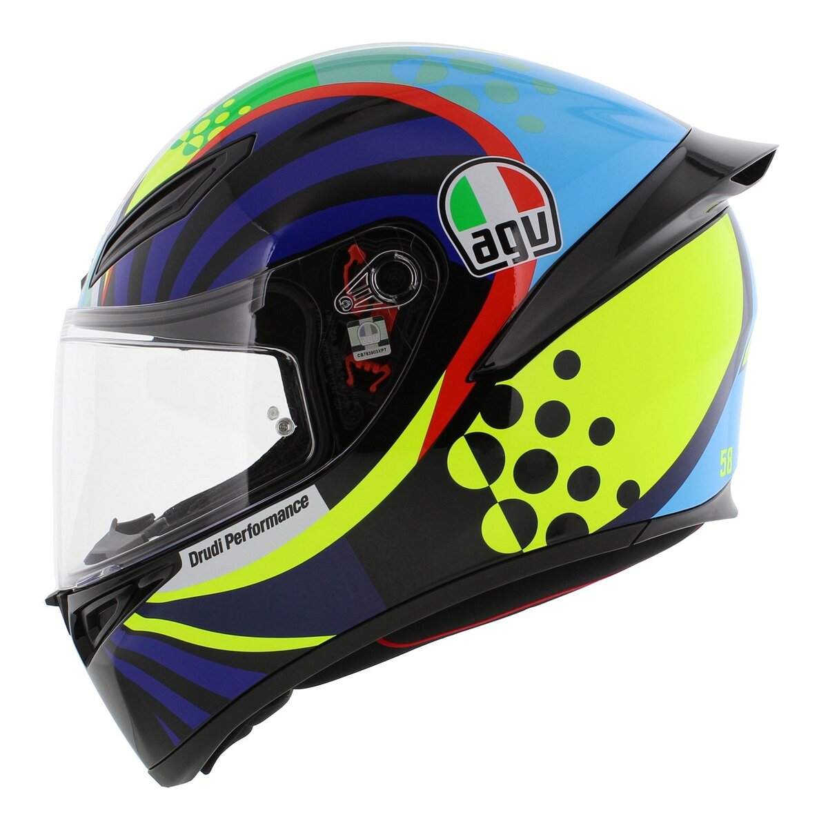 AGV K1 S helmet Rossi Winter Test 2020