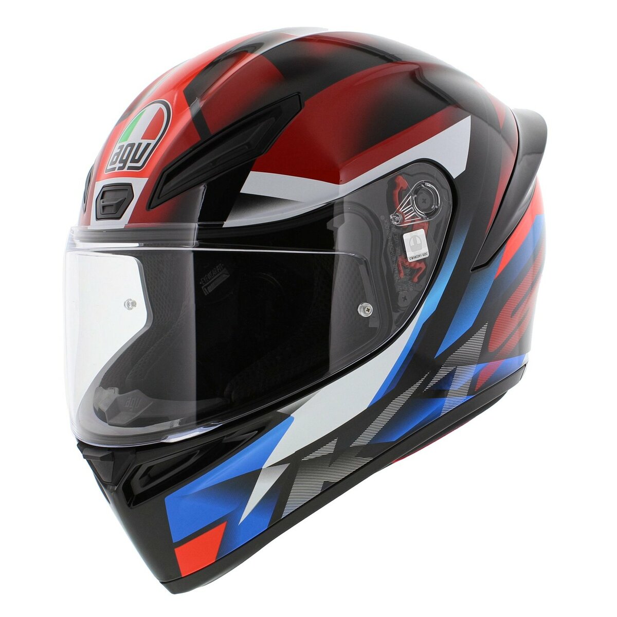 AGV K1 S helmet Fastlap black blue red