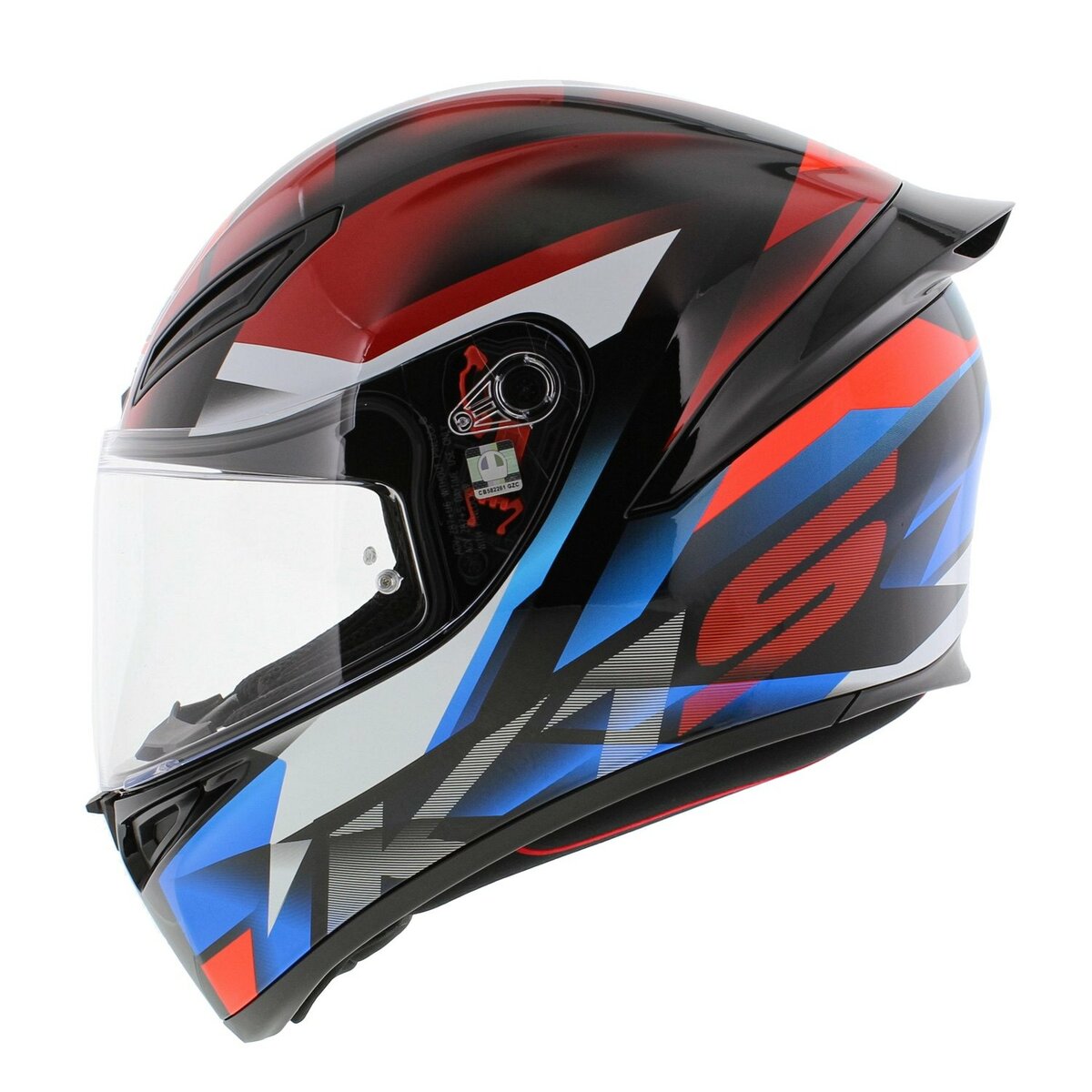 AGV K1 S helmet Fastlap black blue red