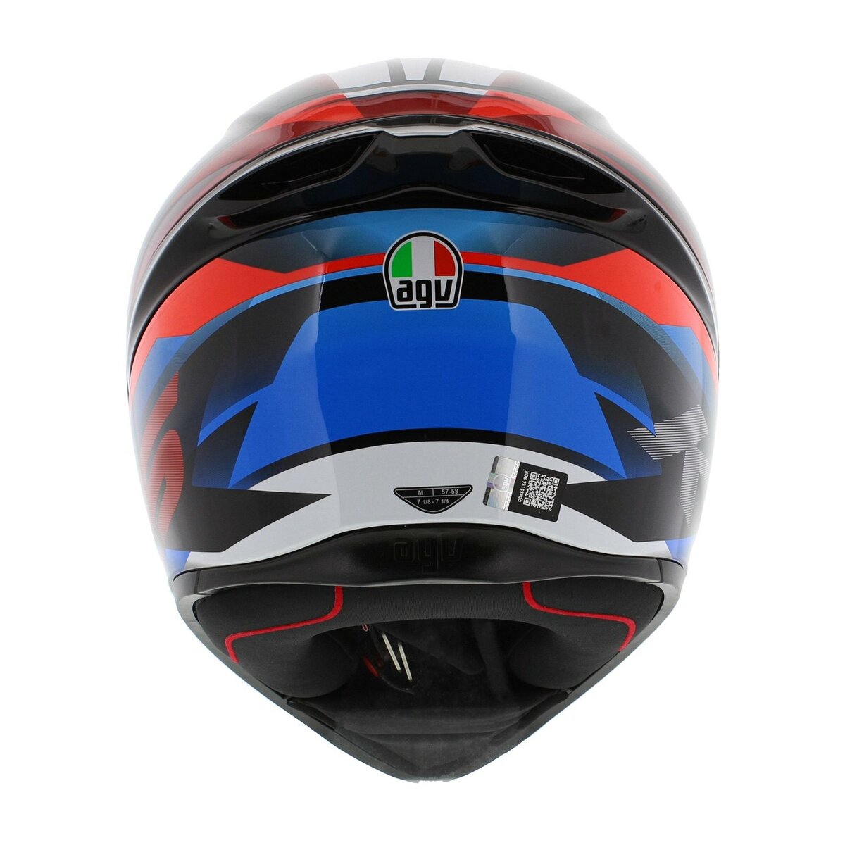 AGV K1 S helmet Fastlap black blue red