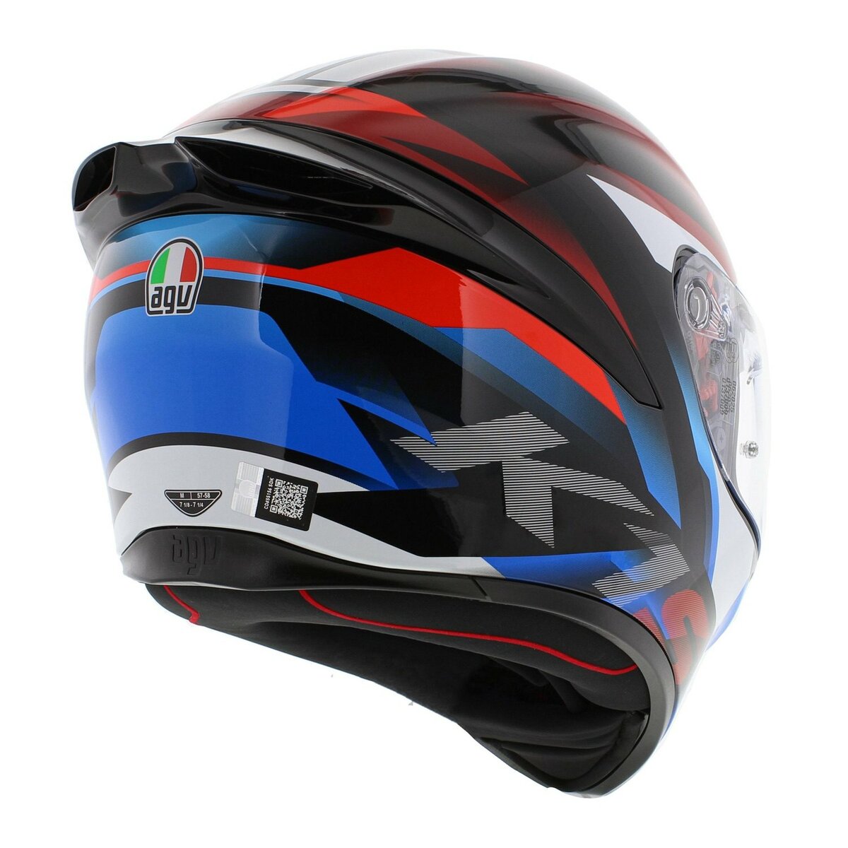AGV K1 S helmet Fastlap black blue red