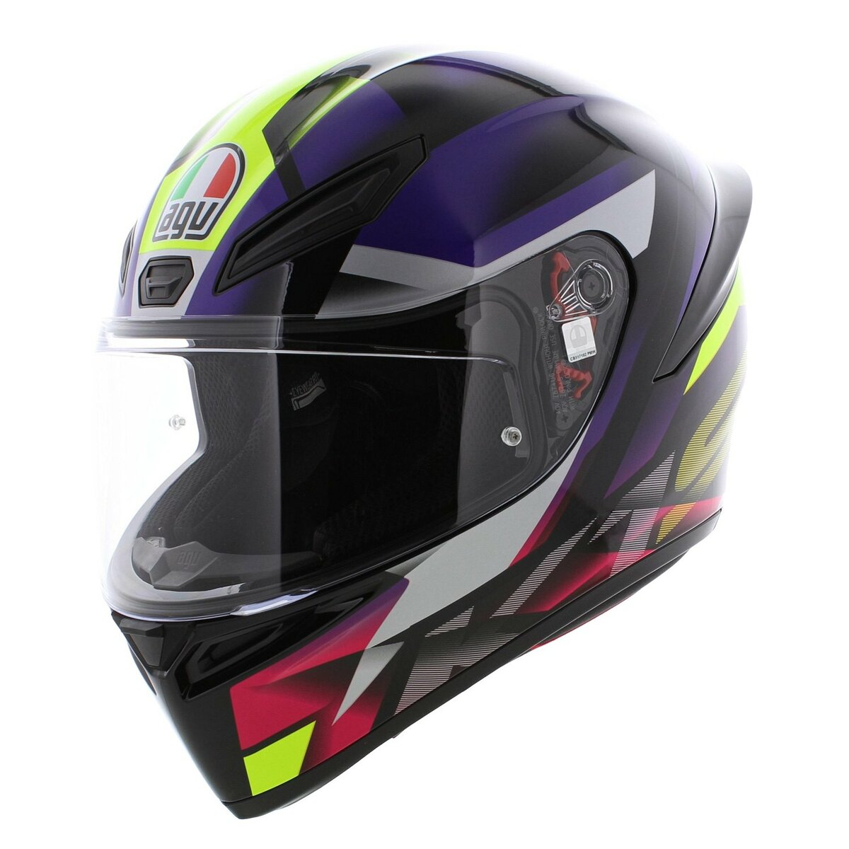 AGV K1 S helmet Fastlap black purple pink