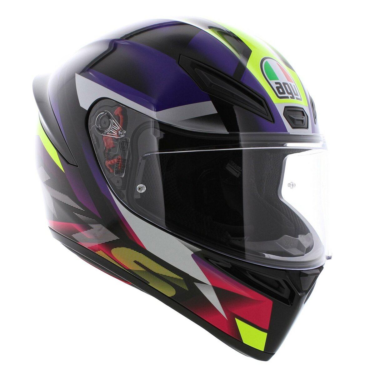 AGV K1 S helmet Fastlap black purple pink