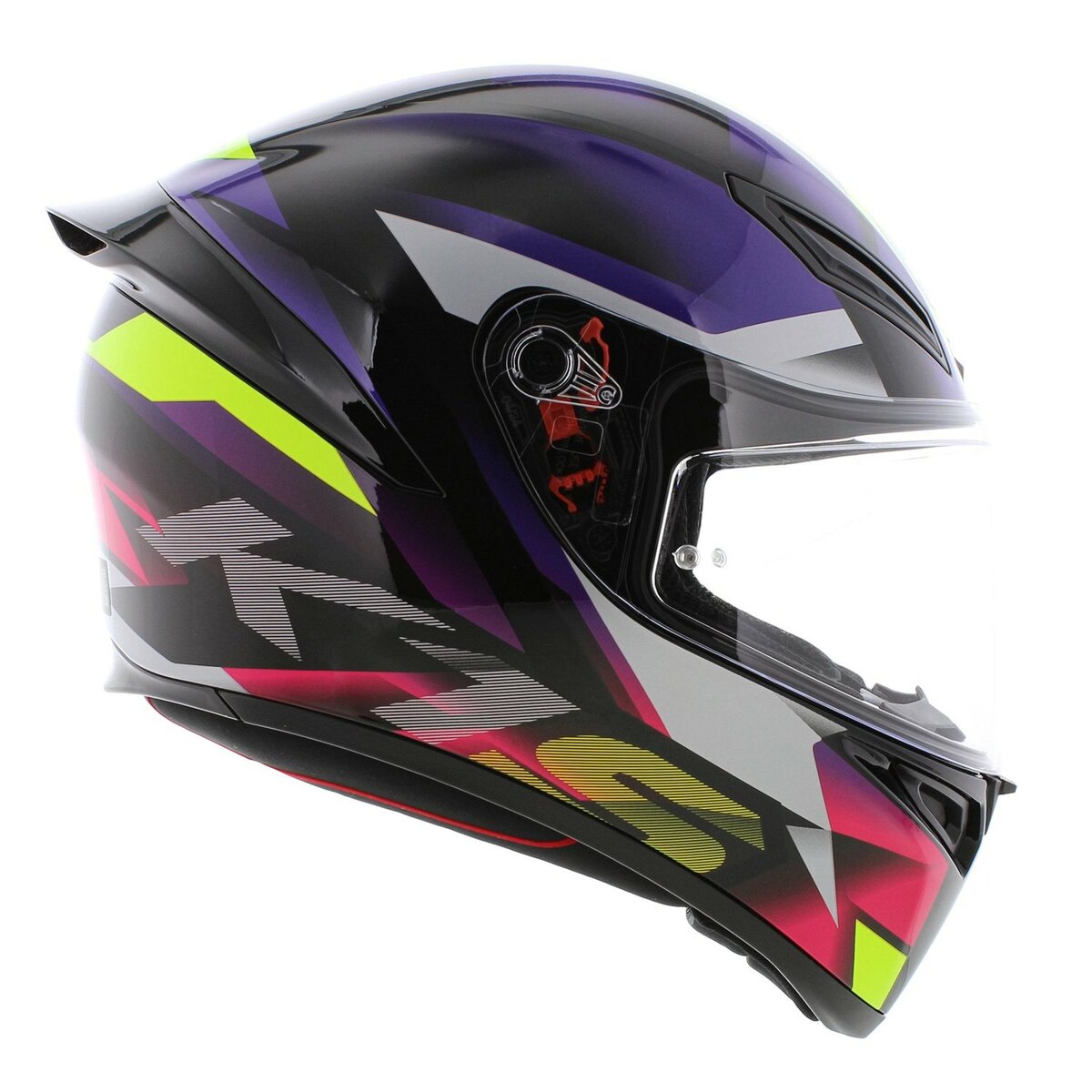 AGV K1 S helmet Fastlap black purple pink