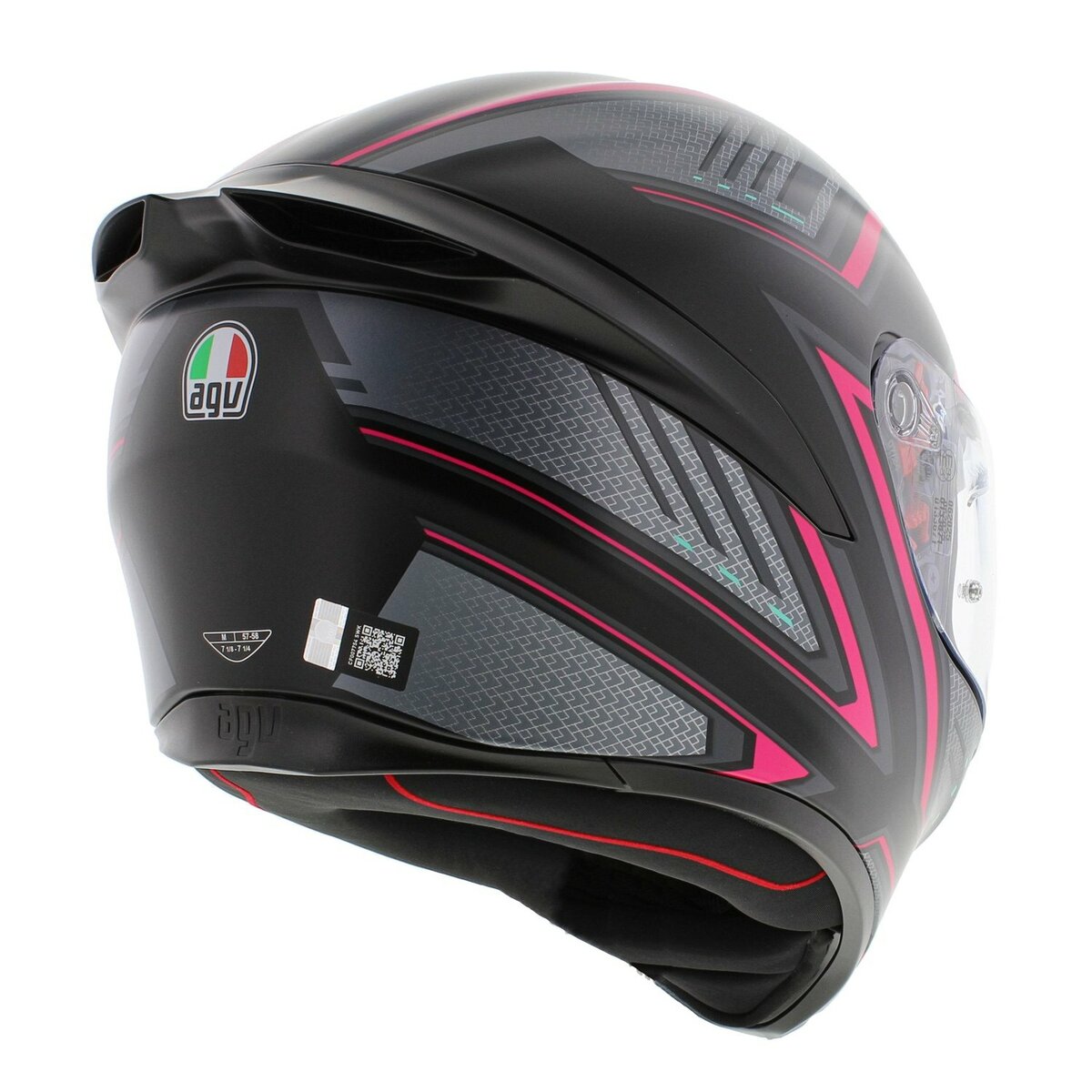 AGV K1 S helmet Sling matt black pink