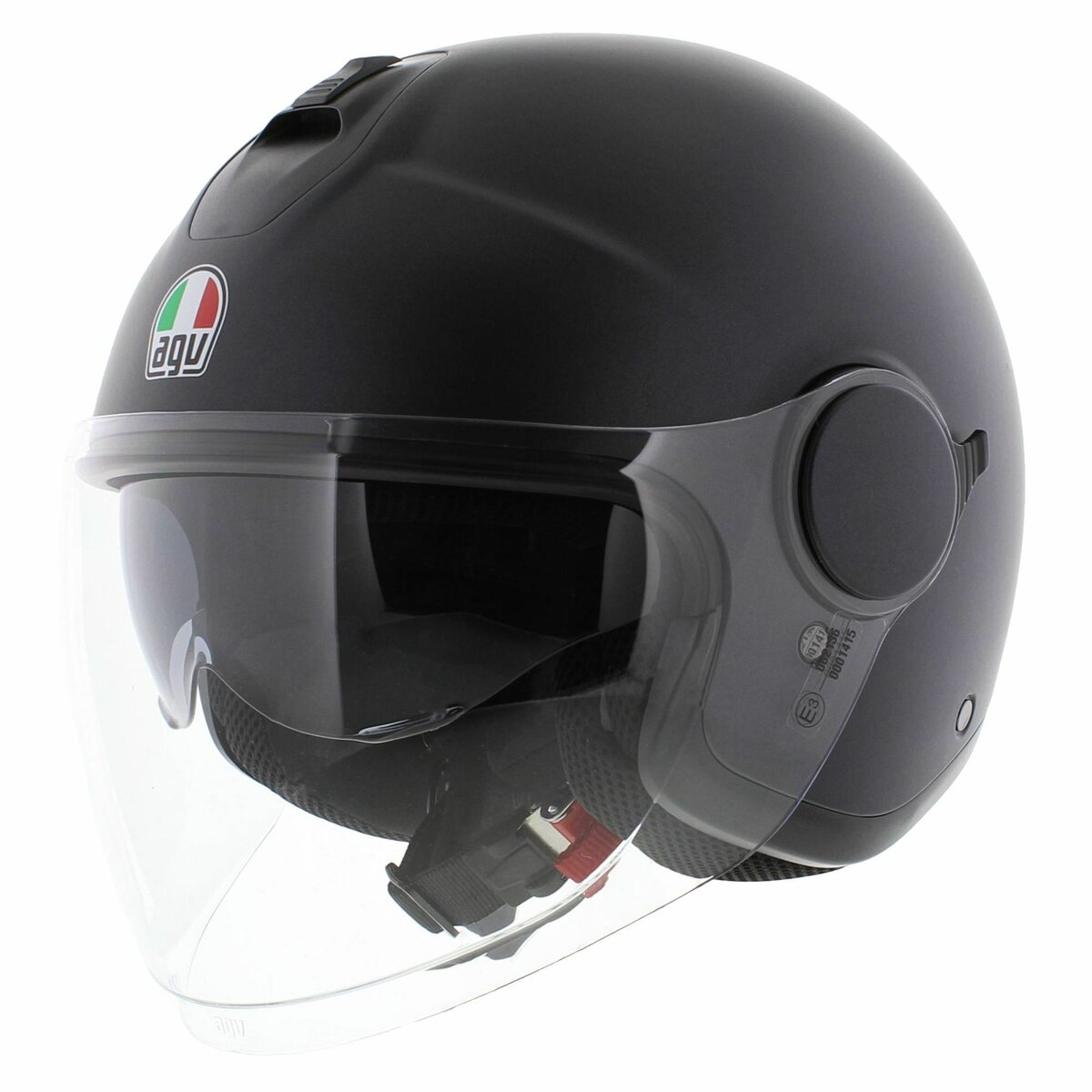 AGV Eteres Open Face helmet Matt Black