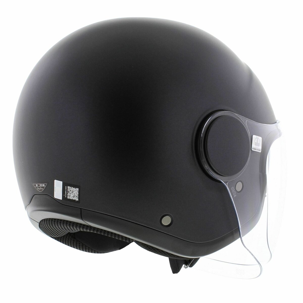 AGV Eteres Open Face helmet Matt Black