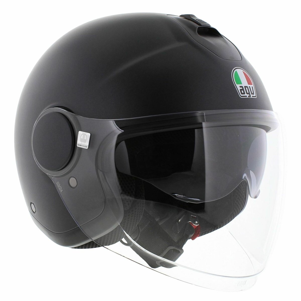 AGV Eteres Open Face helmet Matt Black