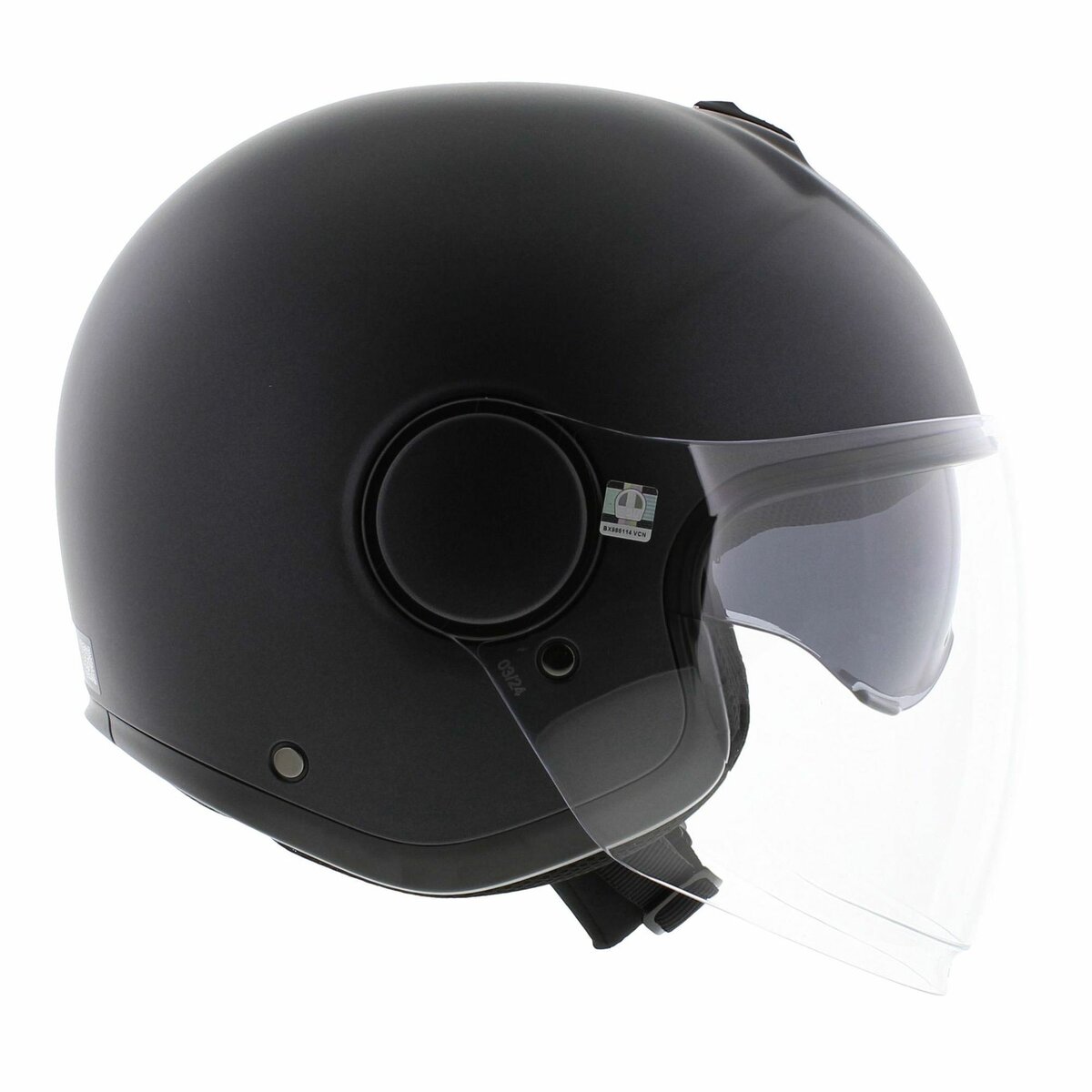 AGV Eteres Open Face helmet Matt Black