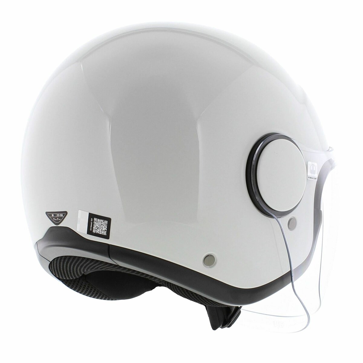 AGV Eteres Open Face helmet Materia Gloss White