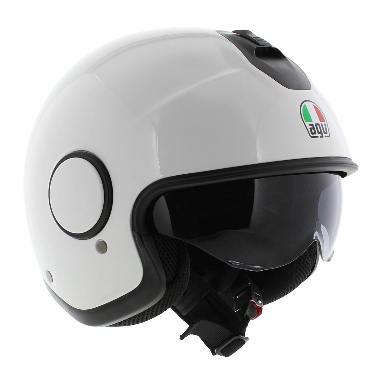 AGV Eteres Open Face helmet Materia Gloss White