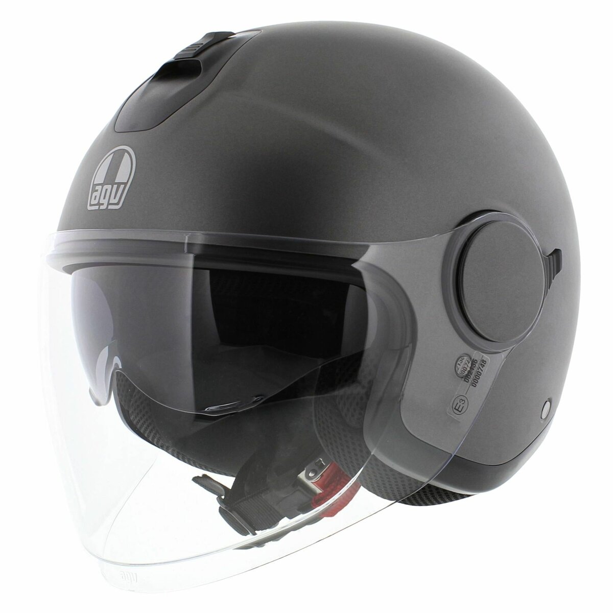 AGV Eteres Open Face helmet Matt Asfalto Grey