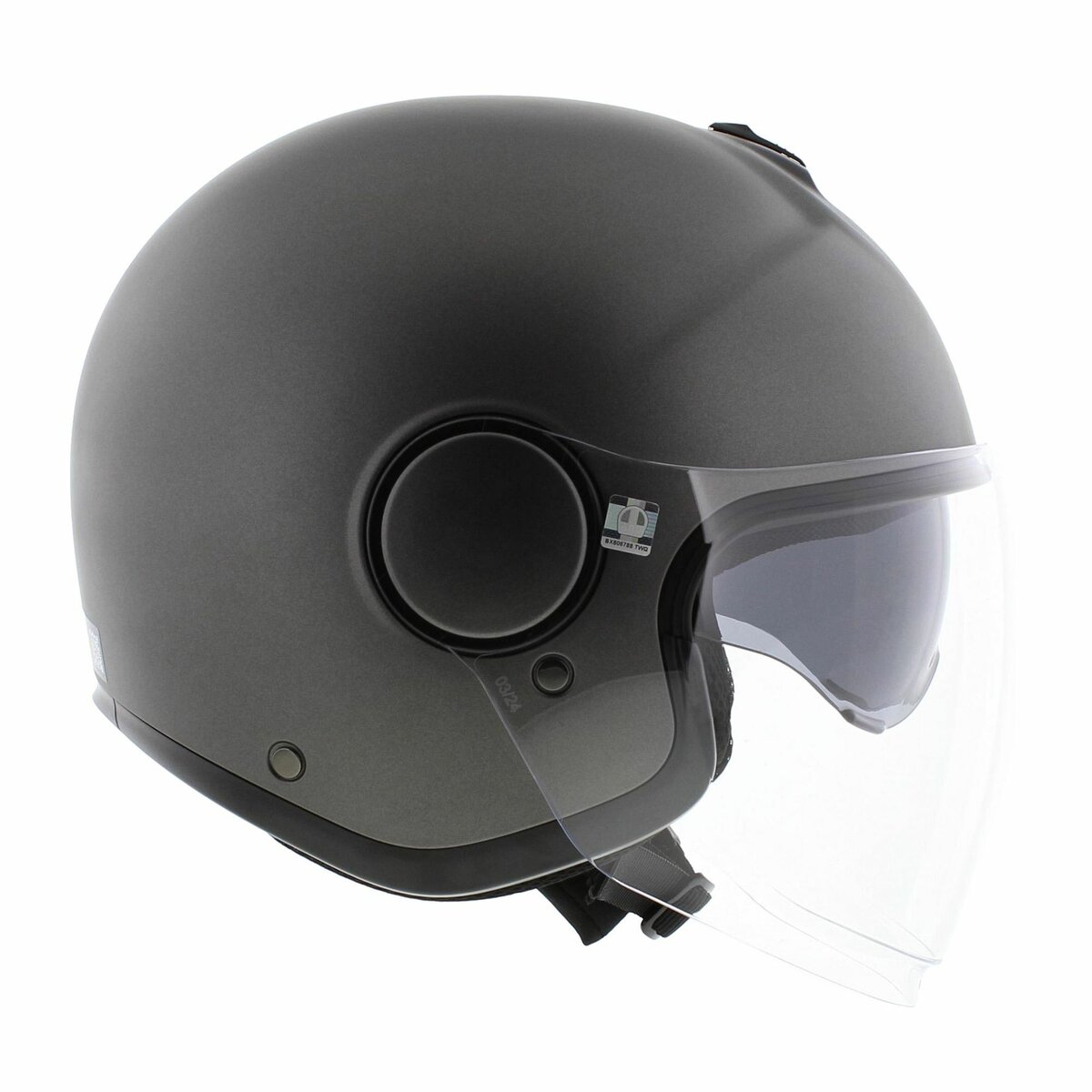 AGV Eteres Open Face helmet Matt Asfalto Grey