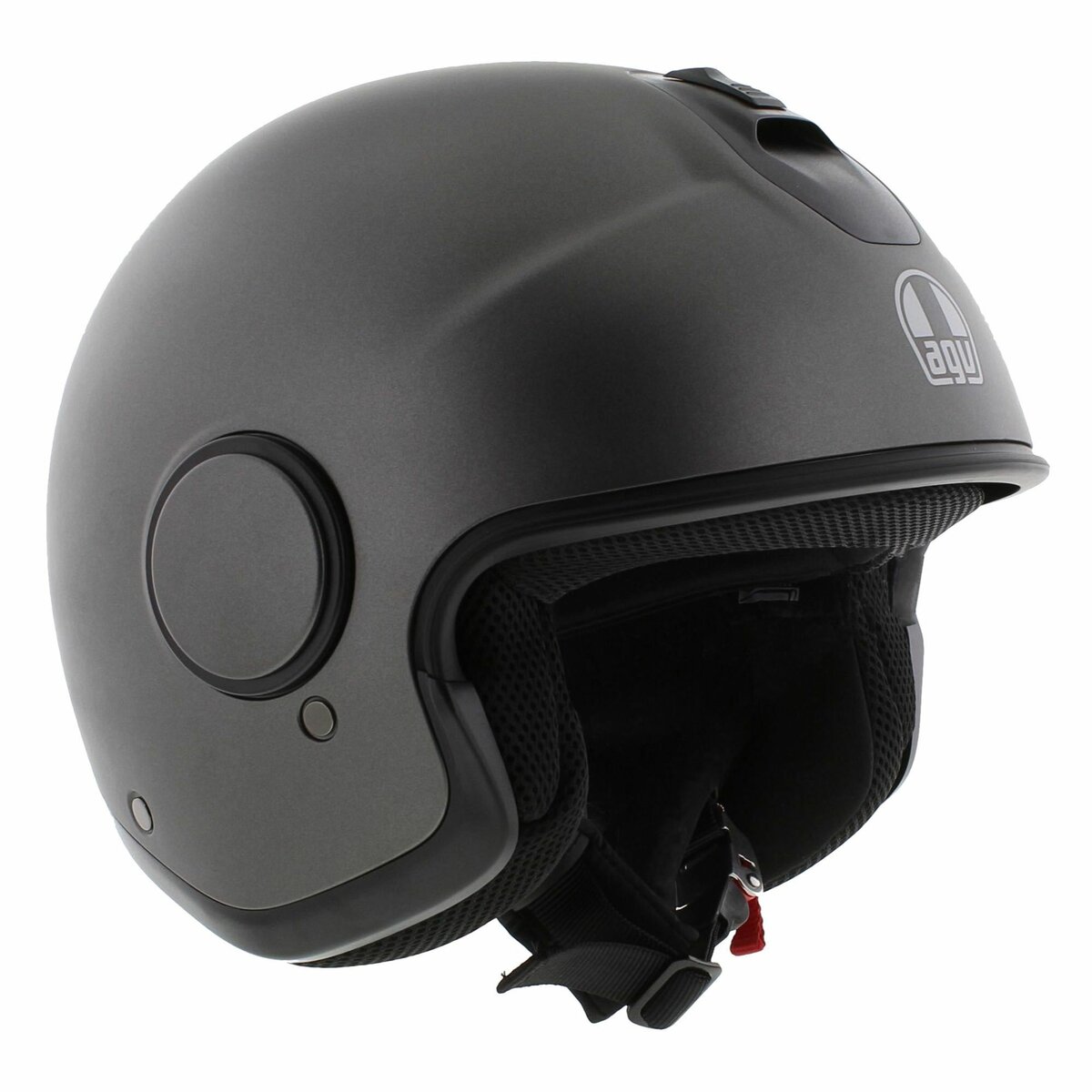 AGV Eteres Open Face helmet Matt Asfalto Grey