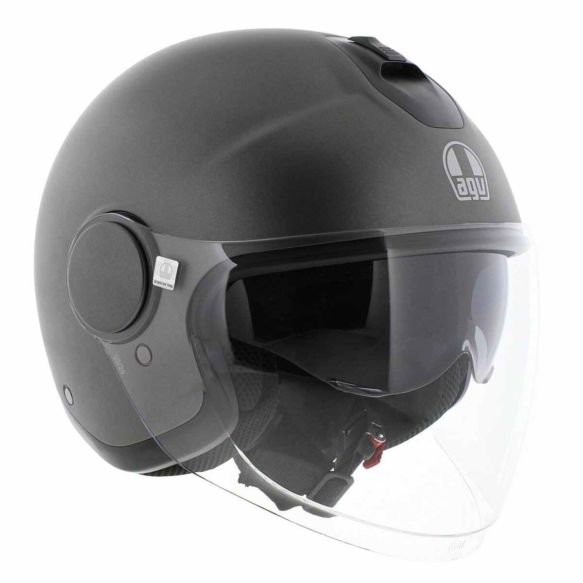 AGV Eteres Open Face helmet Matt Asfalto Grey