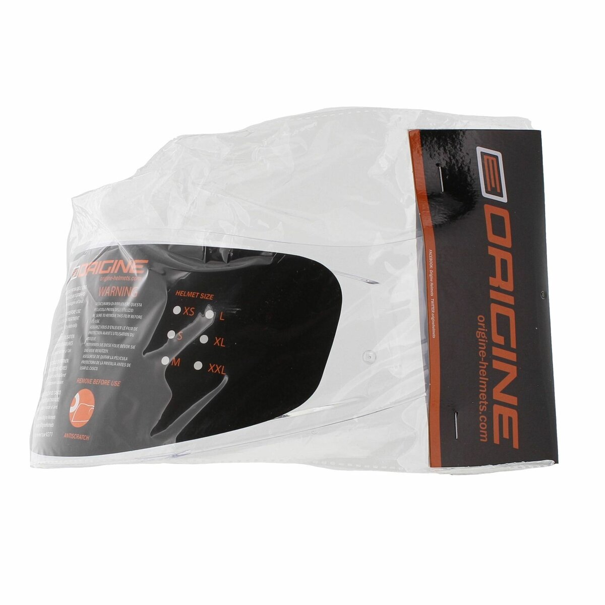 Visor Origine Delta clear Pinlock ready