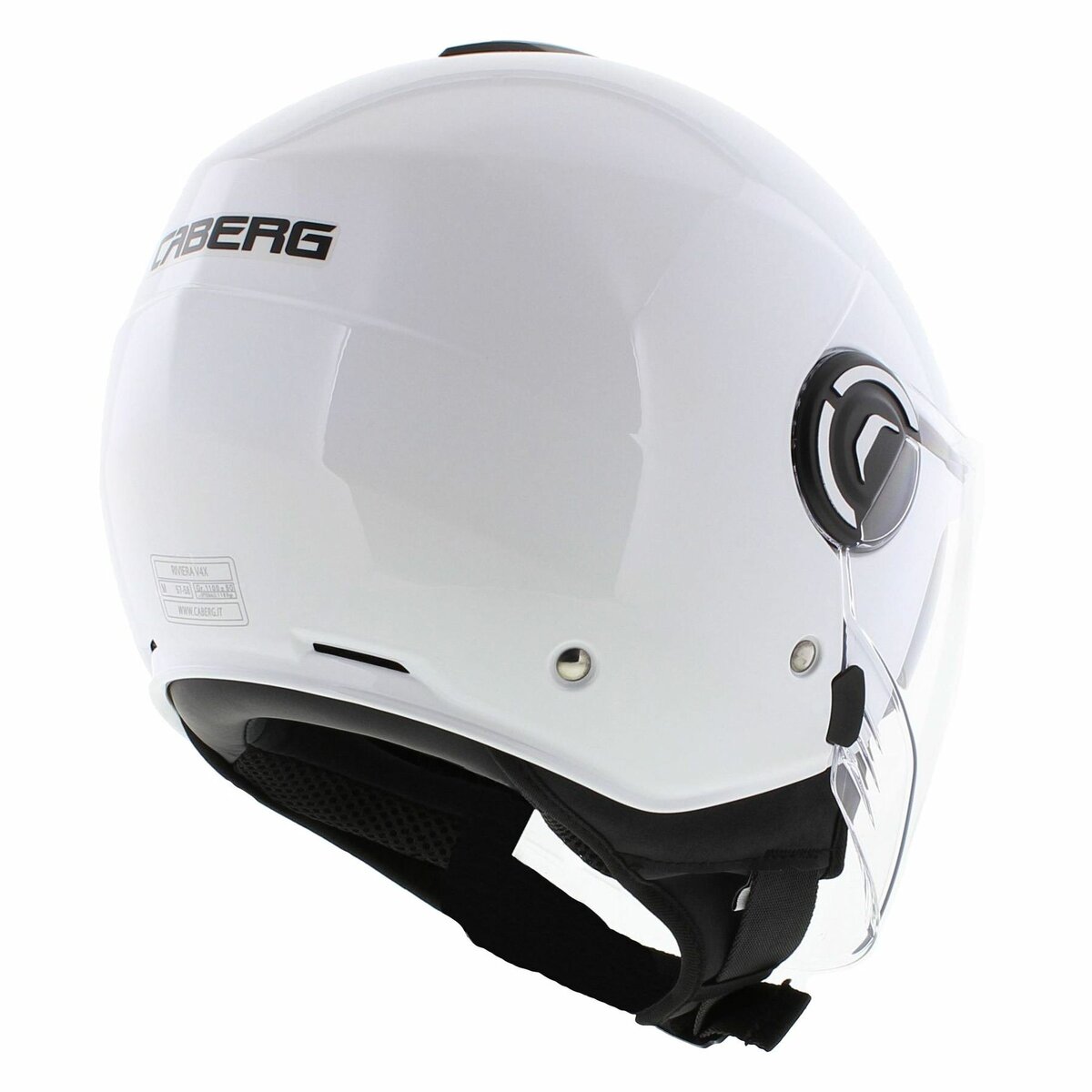 Caberg Jet Riviera V4 X Solid gloss white