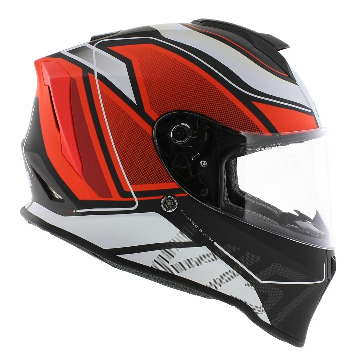 Origine Dinamo full face helmet - Galaxi Matt black red white