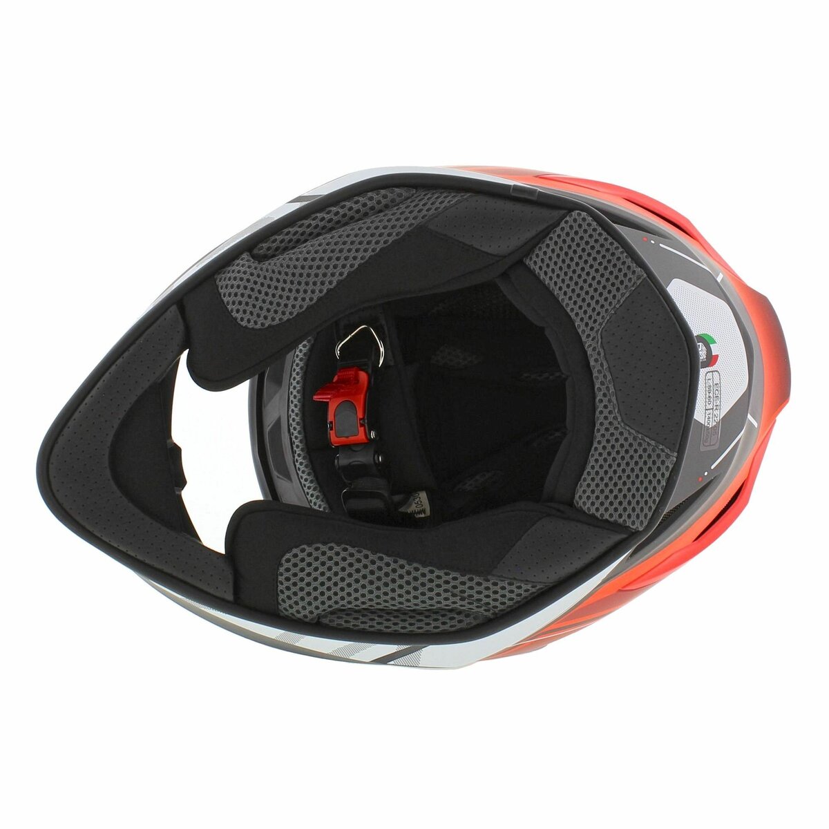 Origine Dinamo full face helmet - Galaxi Matt black red white