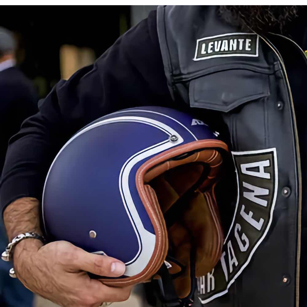 Axxis Hornet SV helmet Royal A7 matt blue 