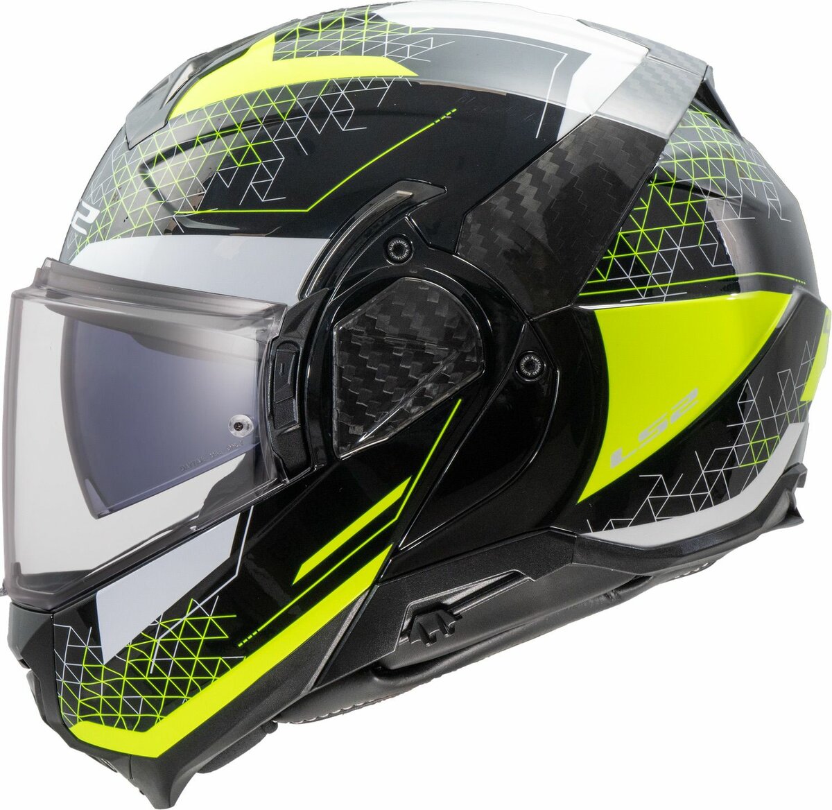 LS2 FF910 Advant II helmet Astral black yellow