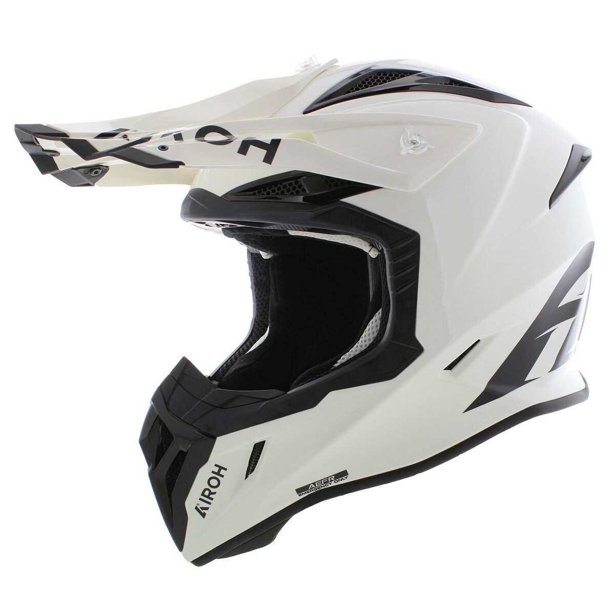 Airoh Aviator Ace 2 MX Helmet Color gloss white