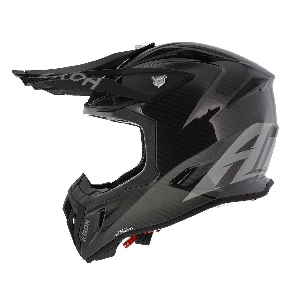 Airoh Aviator Ace 2 MX Helmet Carbon gloss black
