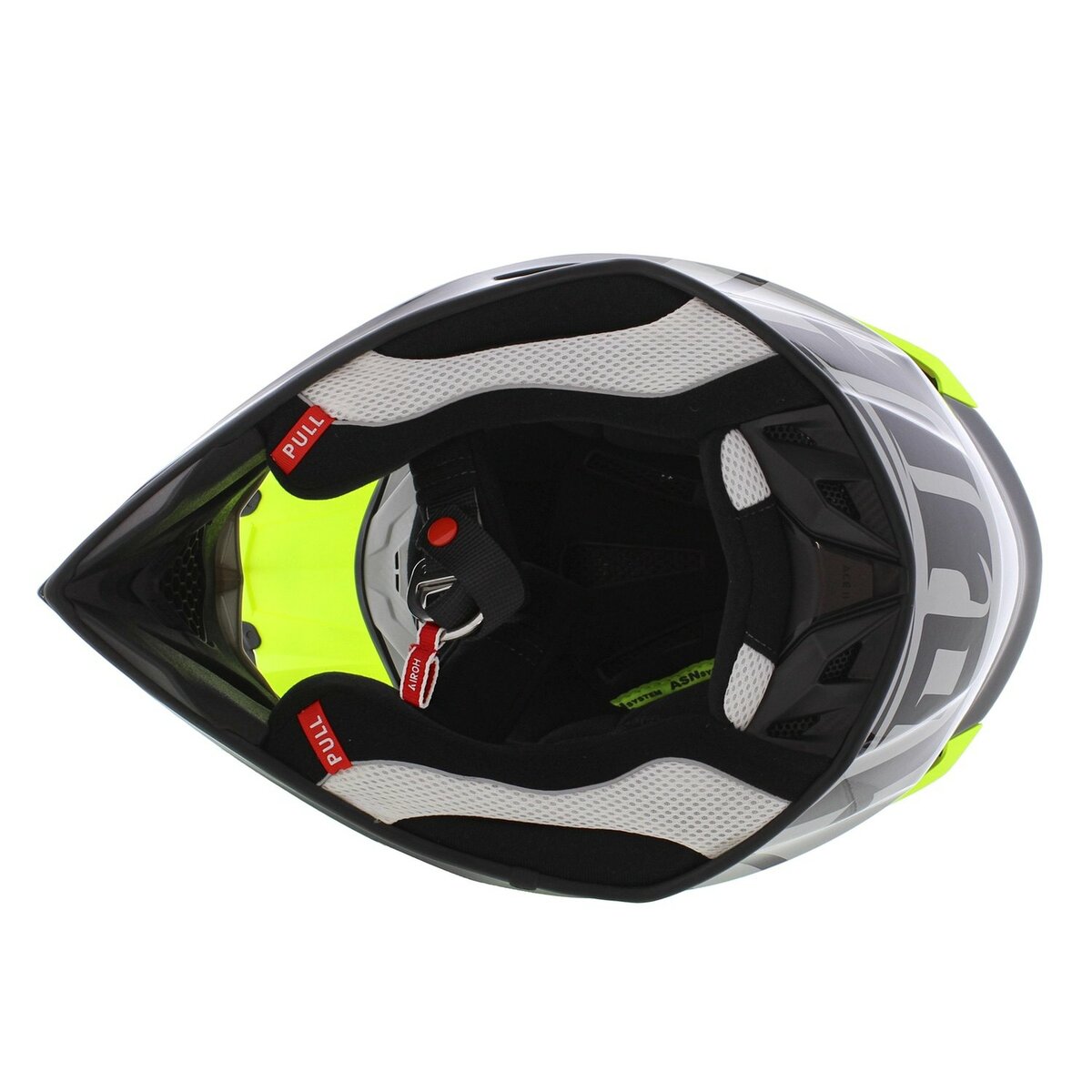 Airoh Aviator Ace 2 MX Helmet Engine - gloss black white yellow