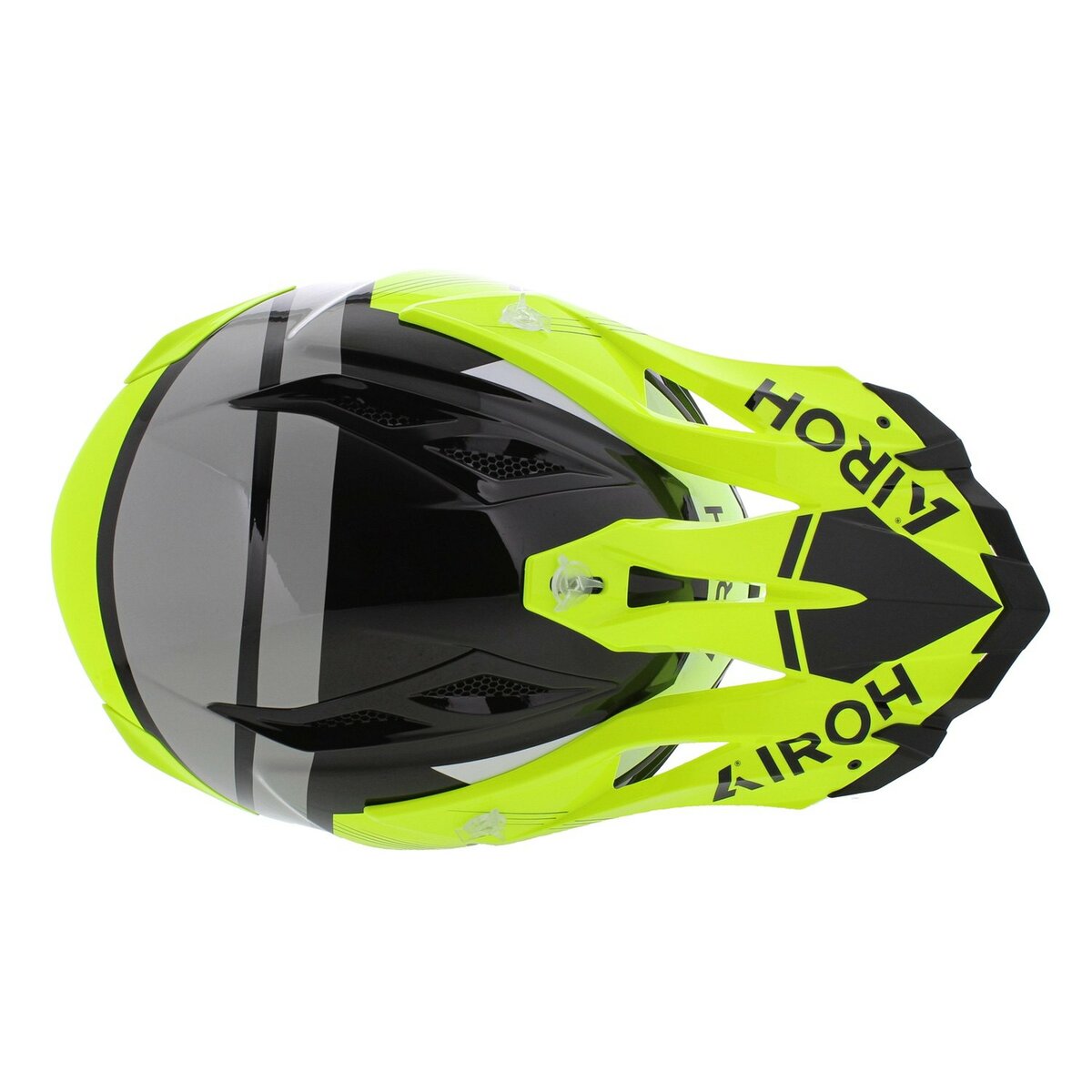 Airoh Aviator Ace 2 MX Helmet Engine - gloss black white yellow