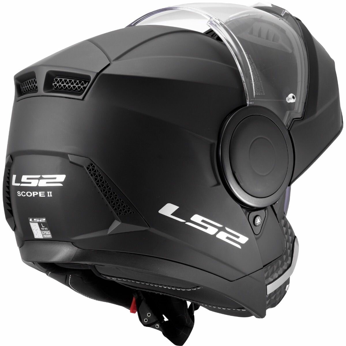 LS2 FF902 Scope II helmet solid matt black