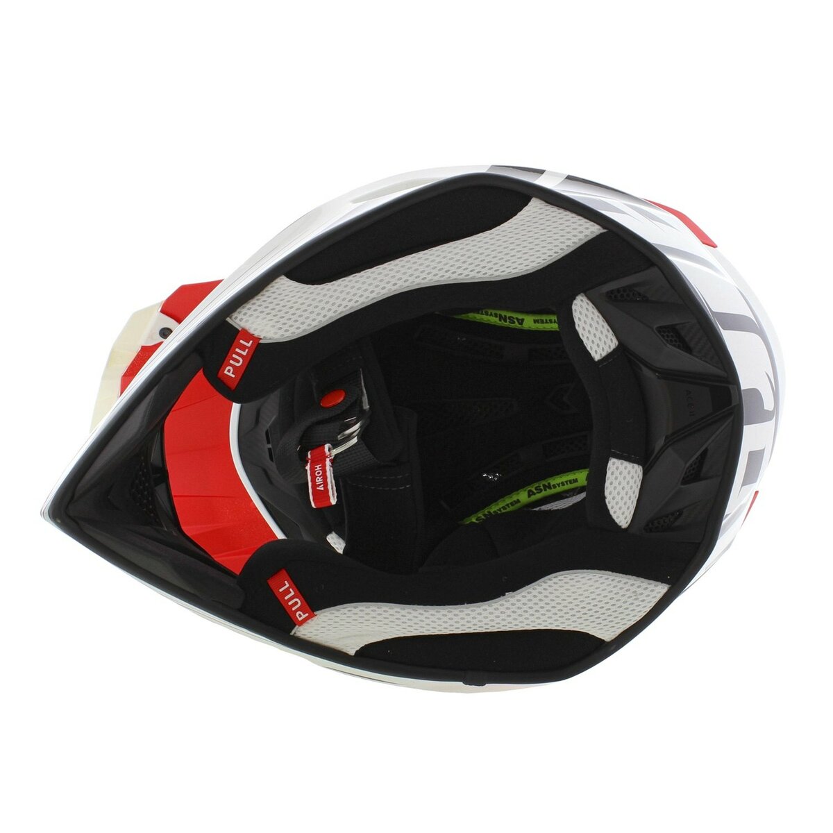 Airoh Aviator Ace 2 MX Helmet Engine - gloss white red black