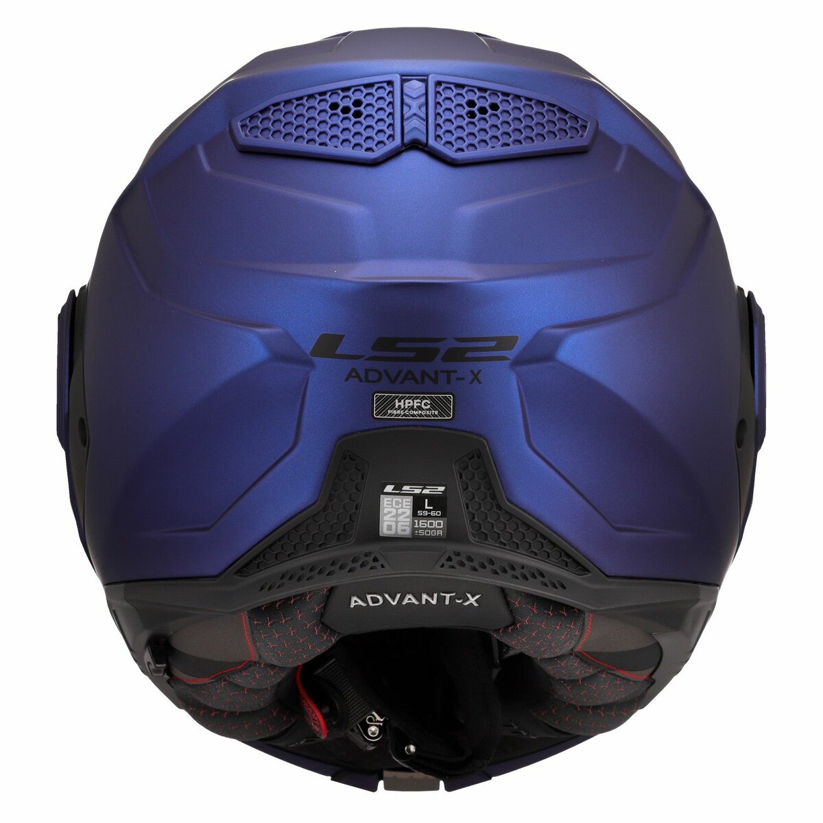 LS2 FF901 Advant X helmet solid navy blue
