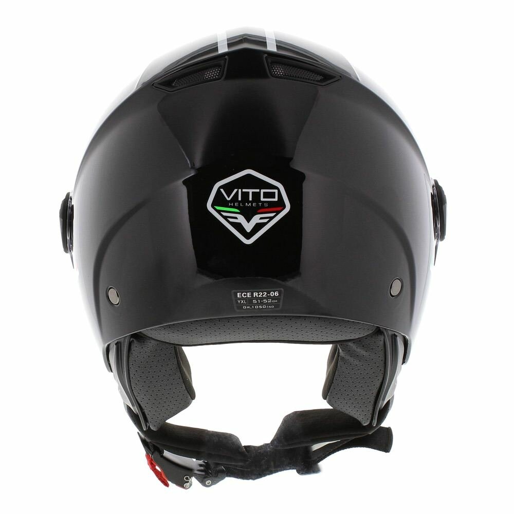 Vito Moda helmet bambino gloss black