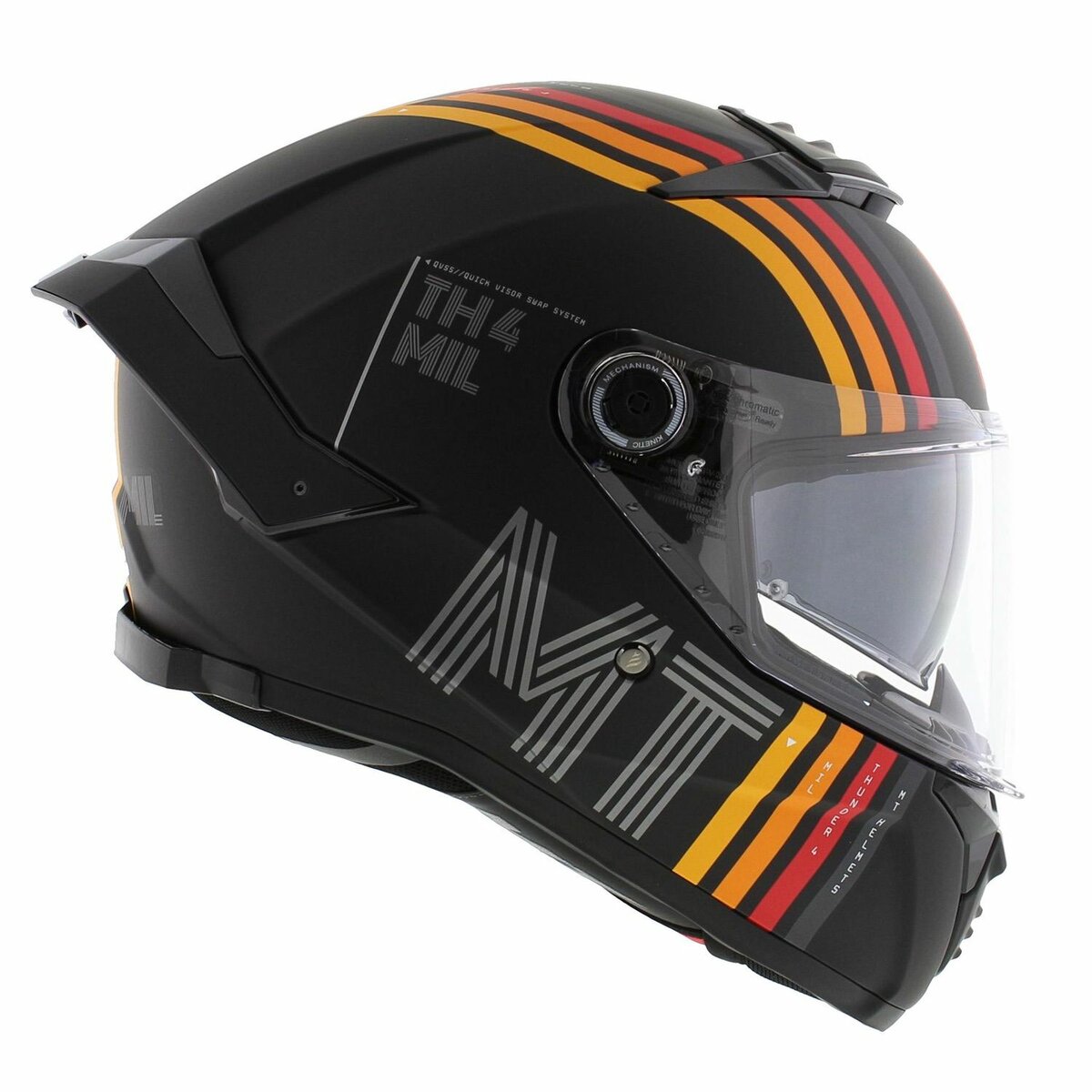 MT Thunder 4 SV full face helmet Mil Matt black