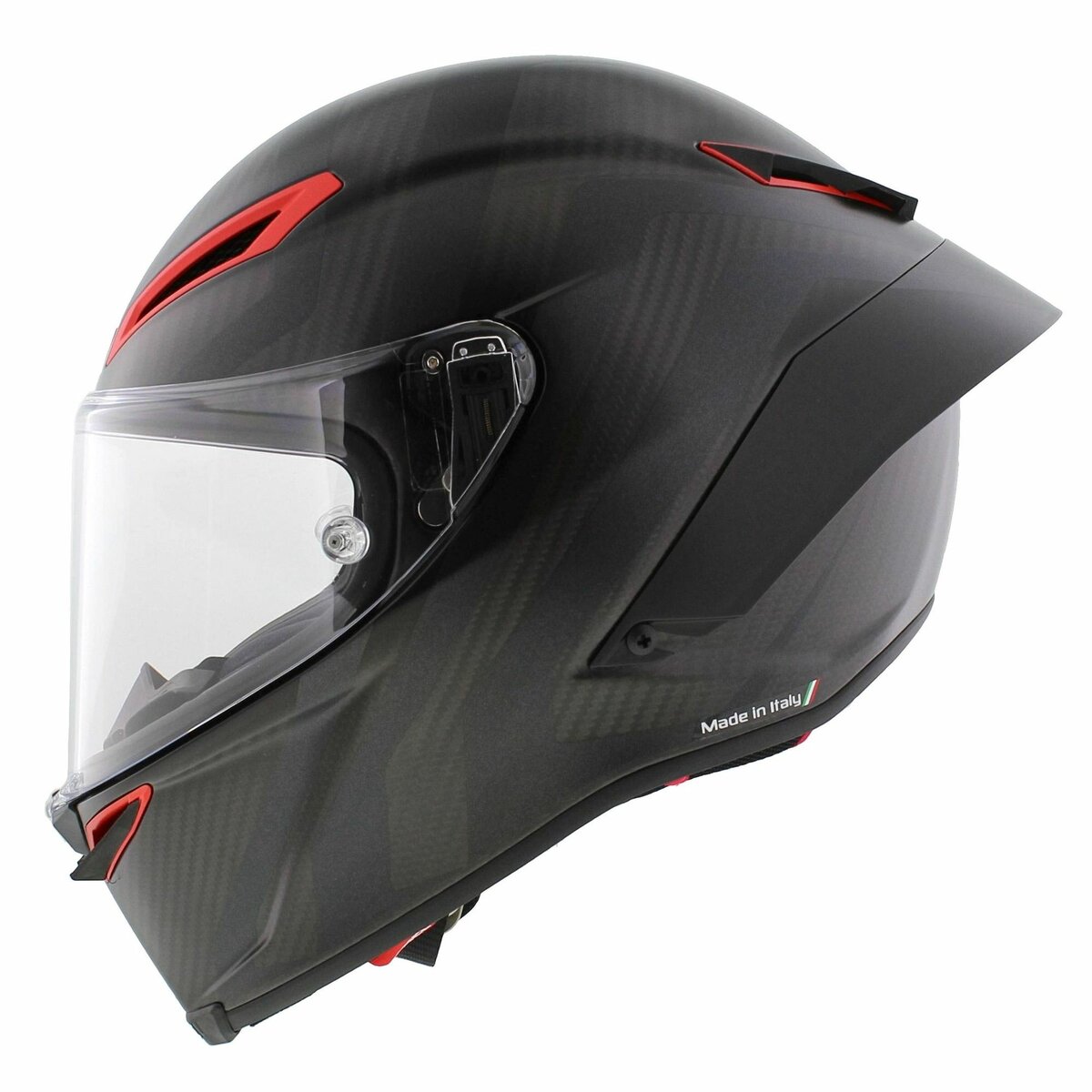 AGV Pista GP RR Intrepido Matt Carbon Black Red