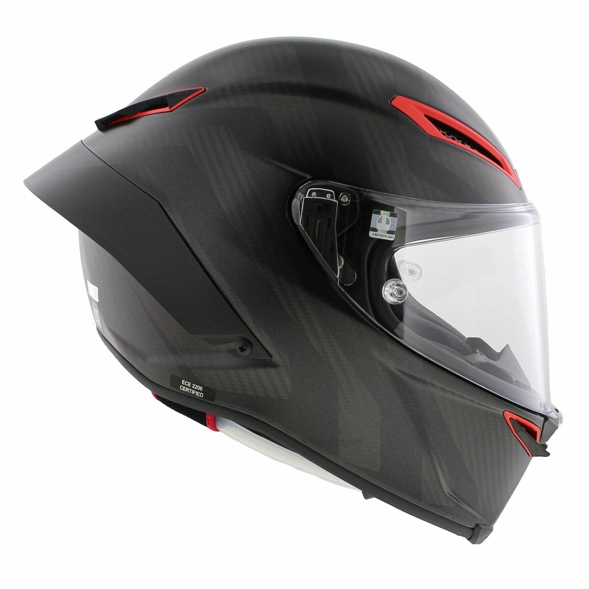 AGV Pista GP RR Intrepido Matt Carbon Black Red