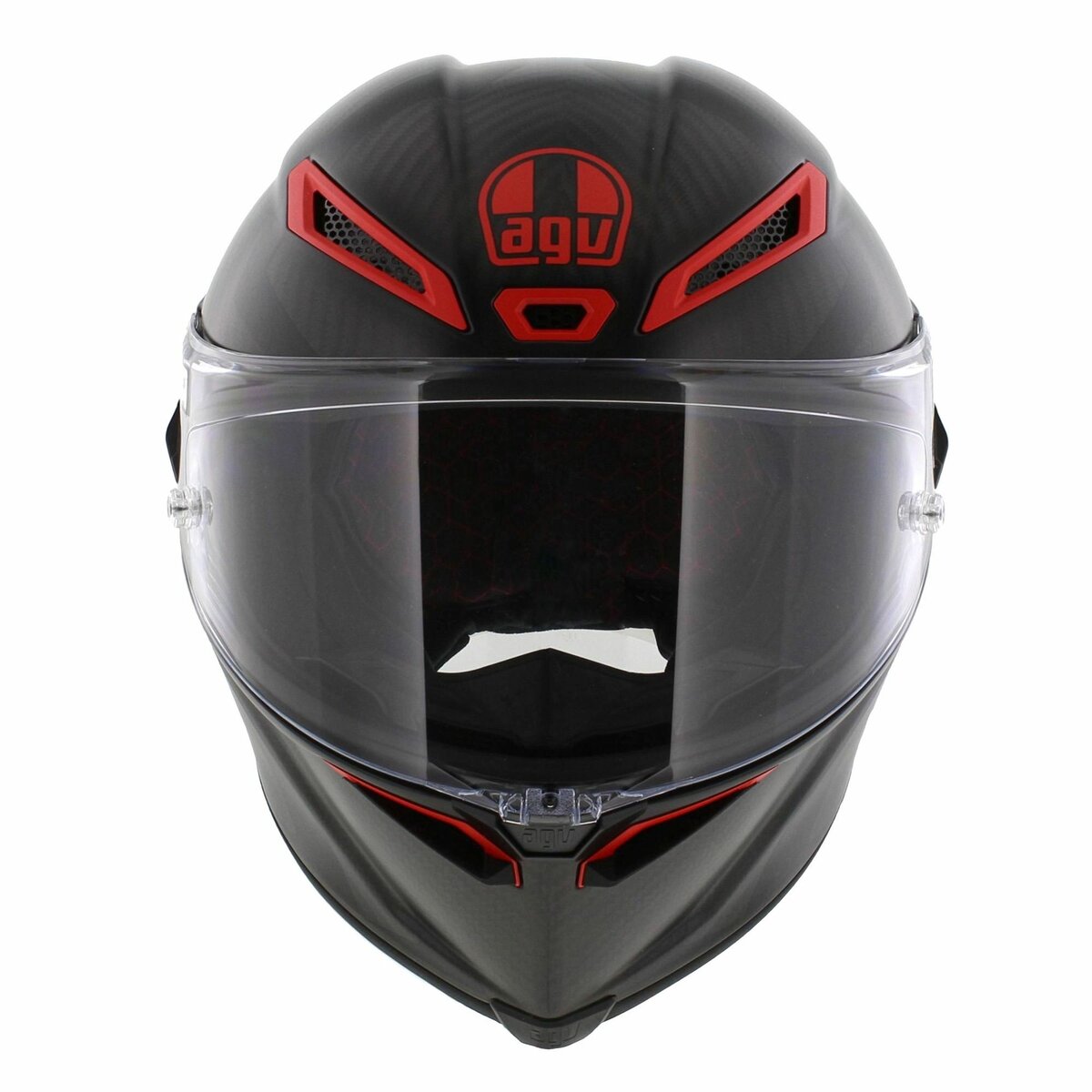 AGV Pista GP RR Intrepido Matt Carbon Black Red