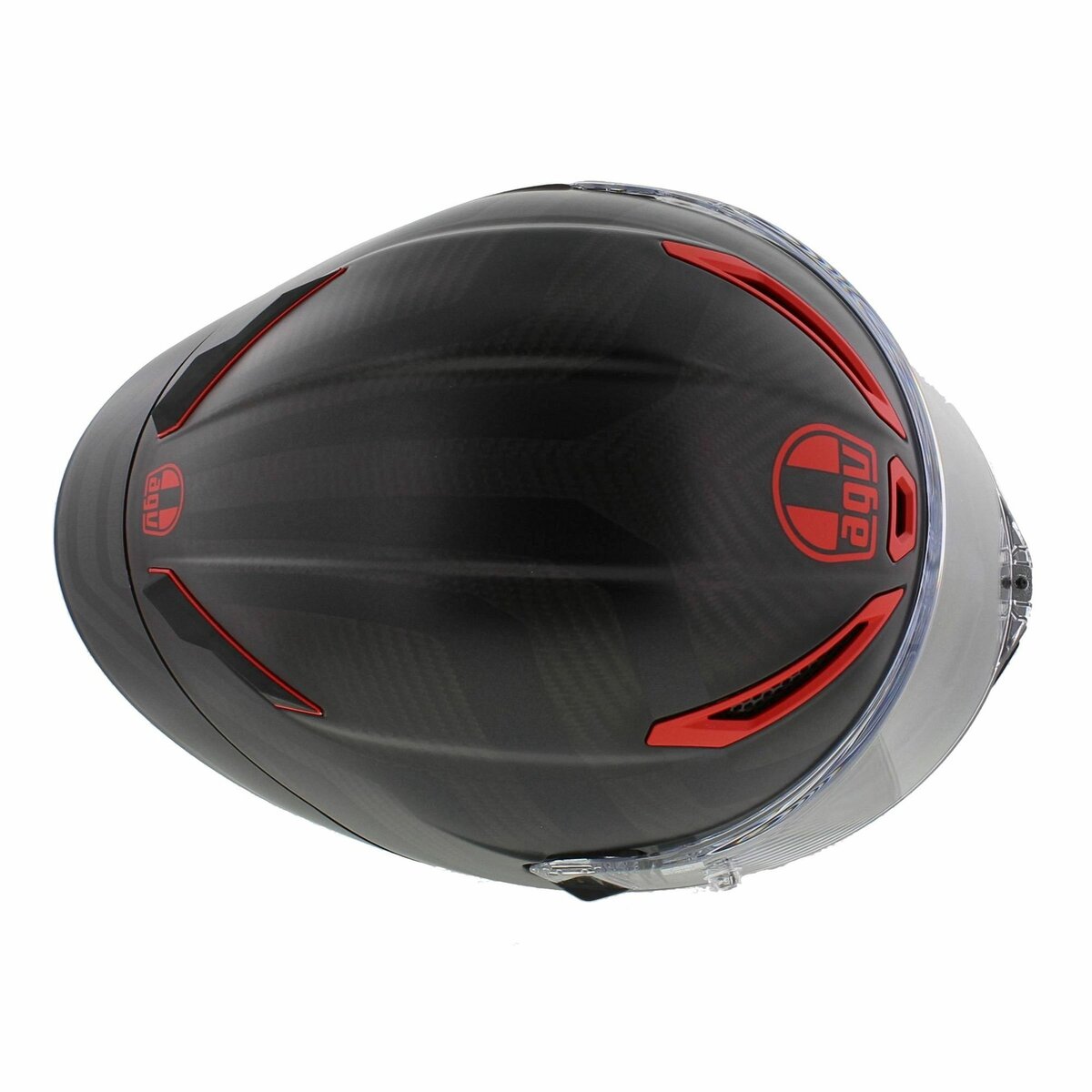 AGV Pista GP RR Intrepido Matt Carbon Black Red