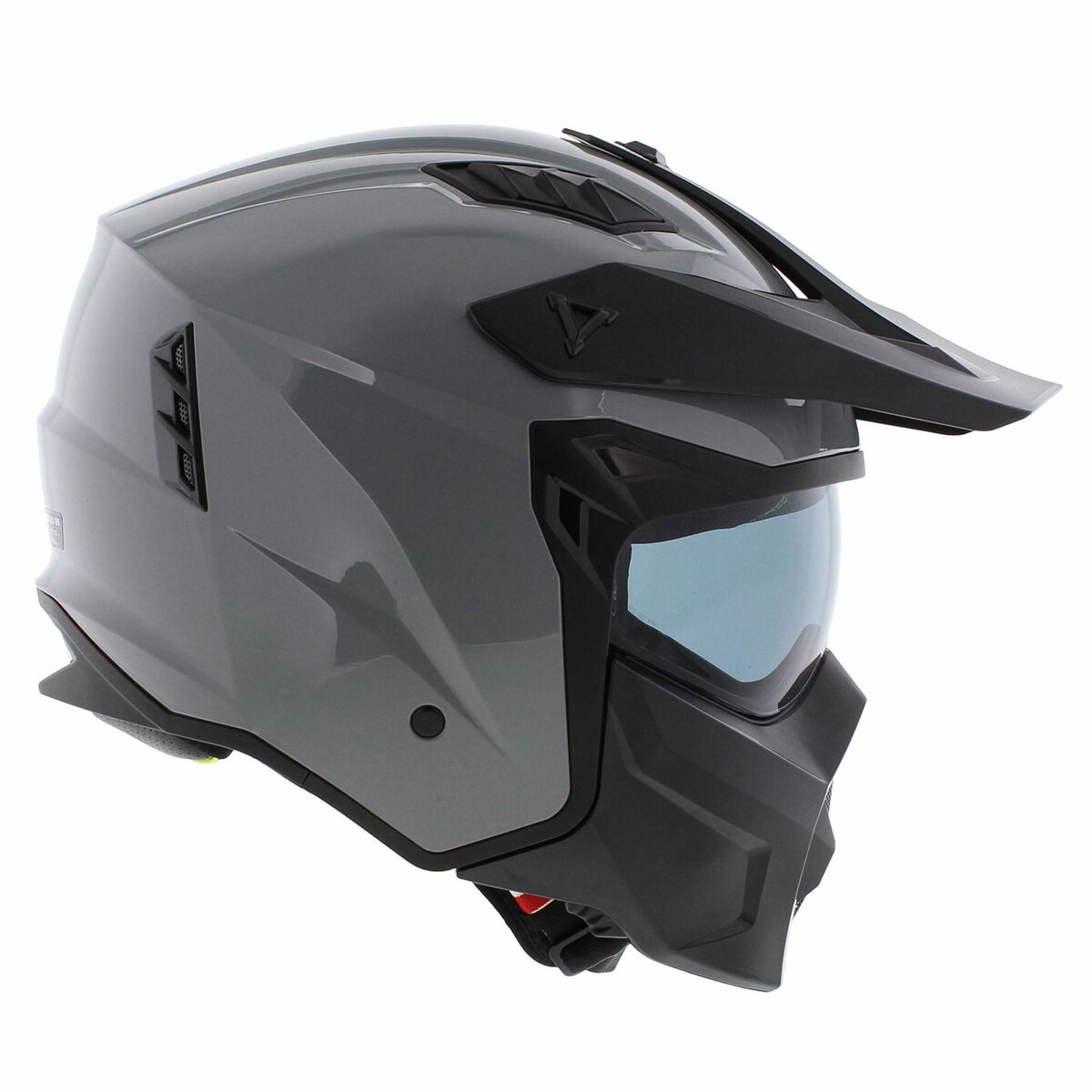 Vito Jet Predator helmet nardo grey