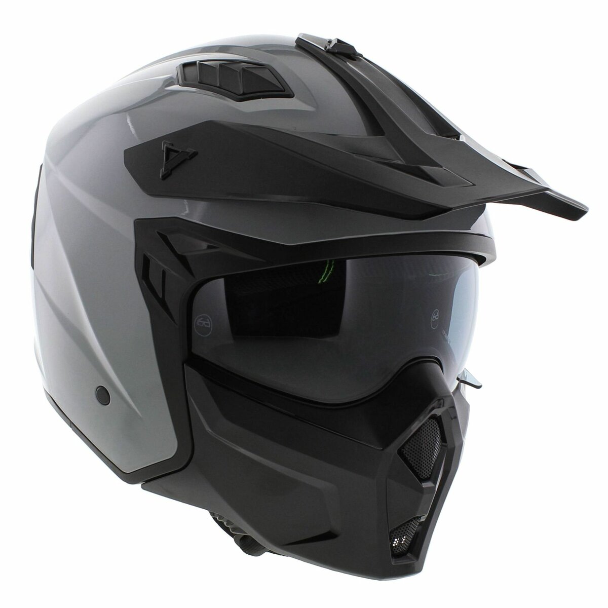 Vito Jet Predator helmet nardo grey